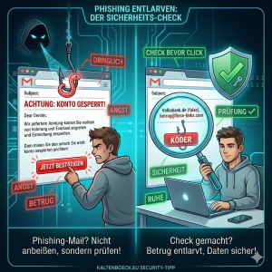 Achtung, Köder! So entlarvst du gefälschte E-Mails, bevor du anbeißt.