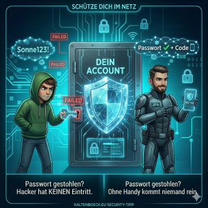 Der digitale Türsteher: Warum ein Passwort allein nicht mehr reicht.